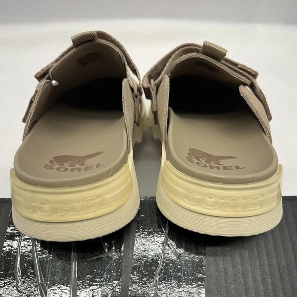 Sorel Vibe Clog Slip On Taupe Adjustable Strap Non Slip Size 8.5 Women NEW - Picture 6 of 9